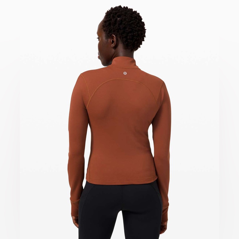 Lululemon Rulu™ Running Cropped 1/2 Zip
Dark Terracotta - Picture 4 of 12